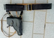 Ceinture + Holster / Étui Pistolet MAKAROW-PM Officier Marine NAVAL Soviétique