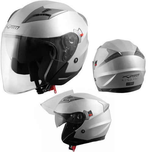 Demi jet casque visière pare - demi,