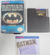 Nintendo Entertainment System NES Batman The Video Game Complete in Box w Manual