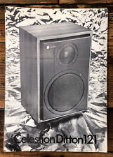 Celestion Ditton 121 Speaker 1pg Dealer Spec Sheet  *Original*
