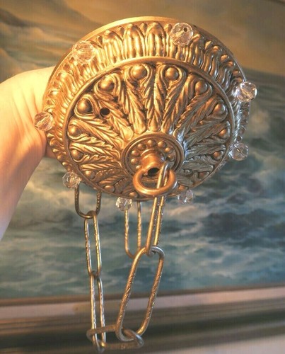 Canopy lamp chandelier part