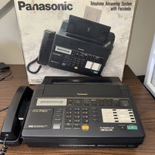 Vintage Panasonic KX-F90 Telephone Answering System With Facsimile Fax Machine