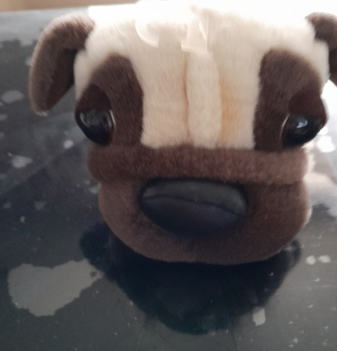 Peluche chien bouldogue neuf - chien,