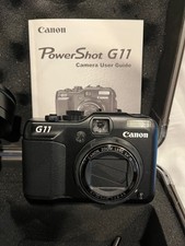 Canon PowerShot G11 3632B00 10MP Compact Digital Camera - w/Ring Light System