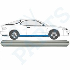 TOYOTA CELICA T18 1989-1993 Tôle de Réparation de Seuil / Droite = Gauche
