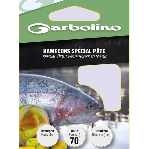 Hameçons montés garbolino - montés,