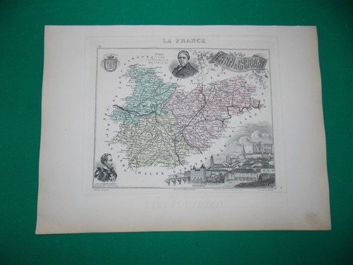 Tarn garonne carte atlas - garonne,