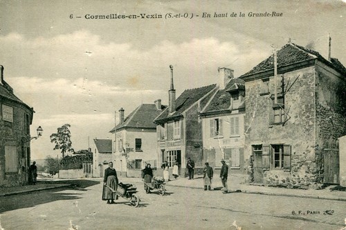 Carte cormeilles vexin en - cormeilles,