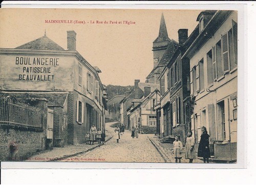 Maineville rue du - maineville, pavé