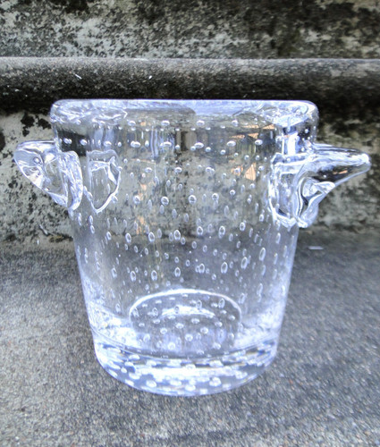 Rare vase oreilles verre - vase,