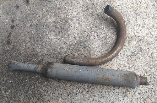 Tube echappement - tube,