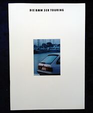 BMW 3 Series E30 Touring Brochure 2/1992, 316i 318i 325i 325iX 324td
