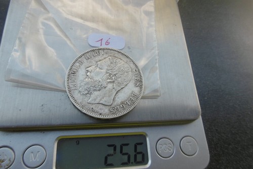 Pièce argent francs leopold - pièce,
