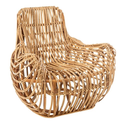 Fauteuil rotin design ana - en,