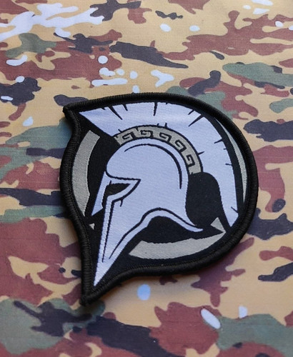Patch spartan casque - casque, soldat