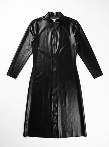 Neuf soutane latex noir - -, en