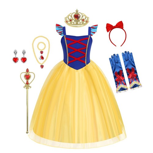 Déguisement princesse blanche - princesse,