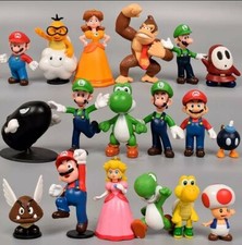 Figurine Super Mario Bros lot