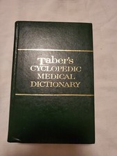 € Vintage 1985 Taber's Cyclopedic Medical Dictionary Hardcover 15th edition Synt
