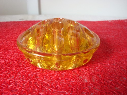 Ancien pique fleurs verre - en,