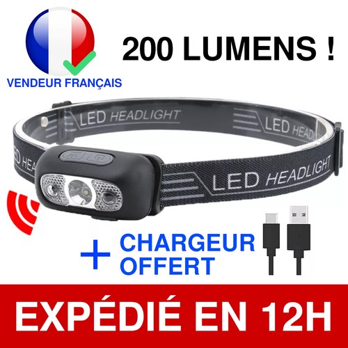 Lampe torche frontale - lampe,