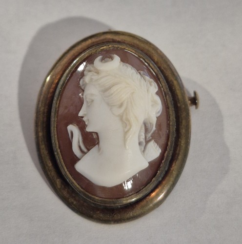 Antique hand carved - carved, shell