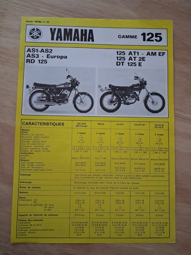 Yamaha 125 as1 - 125, rd