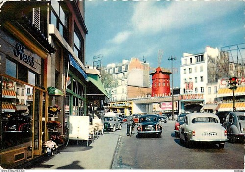 Carte postale automobiles - carte,