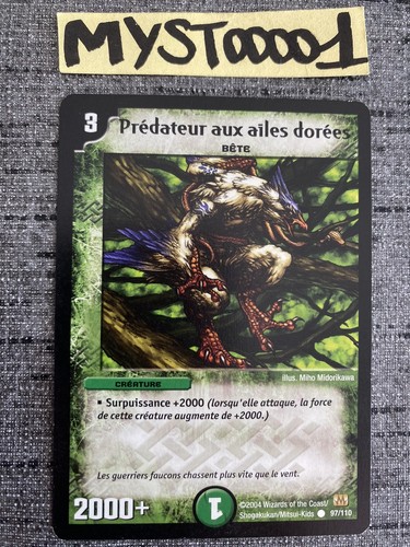Carte duel masters prédateur - masters,