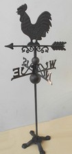 Girouette En Fonte 102Cm De Haut À Poser Éolienne Mobile