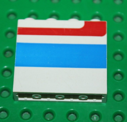 Lego white panel - white,
