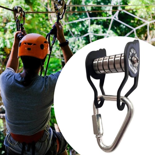 Poulie slackline tyrolienne - de,