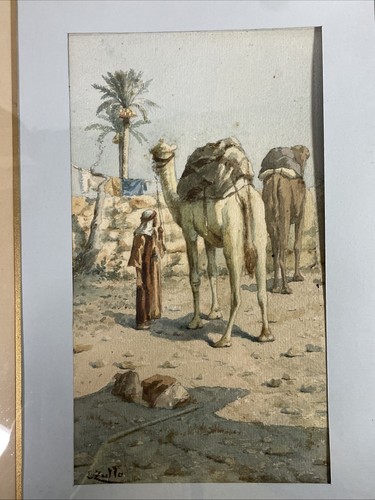 Peinture orientaliste 19eme - peinture,