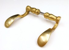 ▨7X7mm old pair of bronze door stand handles, door handle, vintage