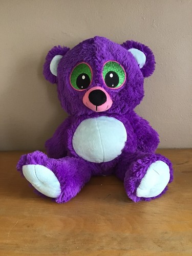 Peluche nounours violet - nounours,