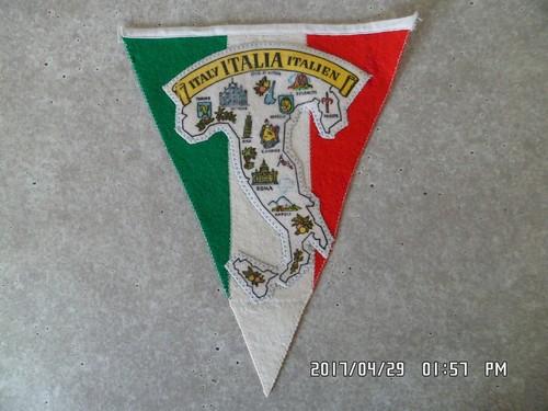 Drapeau fanion ancien - drapeau,