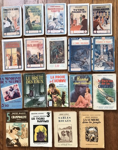 Lot romans populaires - ,