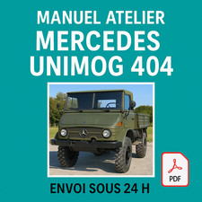 Manuel Atelier Mercedes Unimog