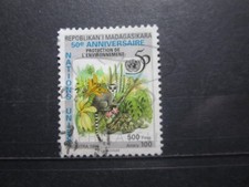 BEAU TIMBRE DE MADAGASCAR N°