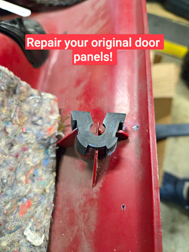 Ford door panel repair - door, tabs