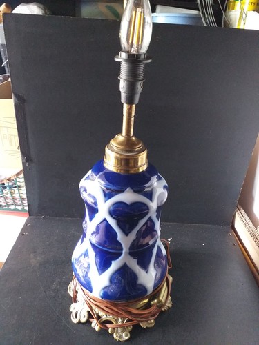 Lampe porcelaine sèvres - porcelaine,