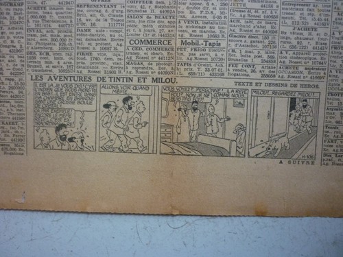 Tintin journal soir num - tintin,