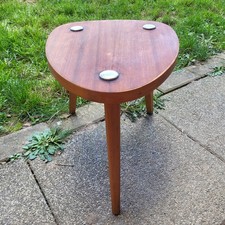 porte plantes tripode en teck