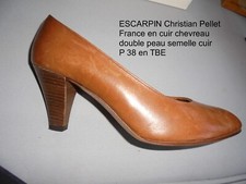 CHAUSSURE ESCARPIN TOUT CUIR