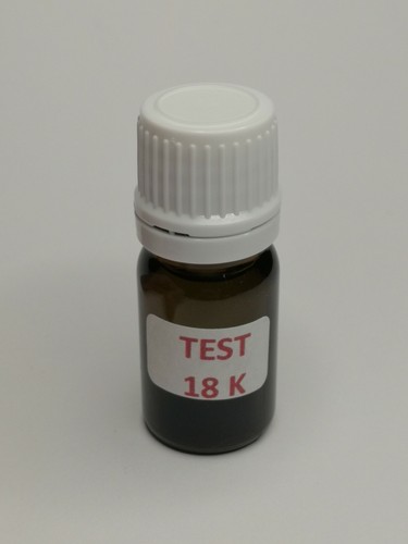 Test réactif k acide - k,