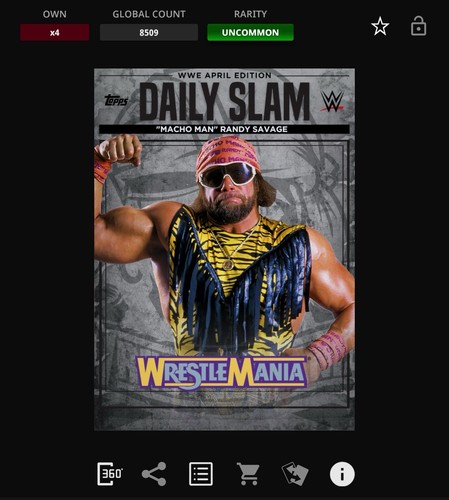 Digital topps wwe daily - digital,