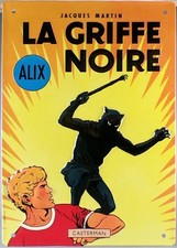 Alix - Plv Casterman Embossed Metal Plate - The Black Claw