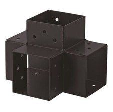 Connecteurs pour 4 poteau en