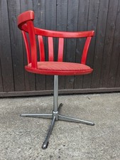 Fauteuil Vintage 60S Chaise Pivotante 70S Fauteuil De Bureau 70S Mid Century