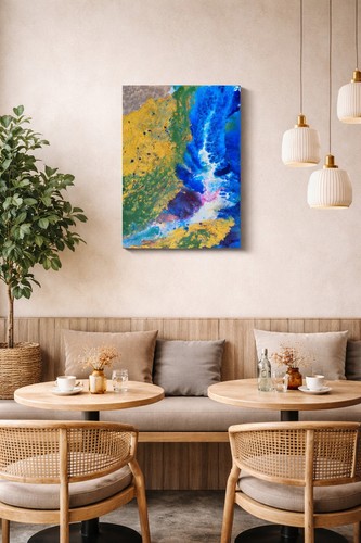 Tableau abstrait moderne - , 30x40